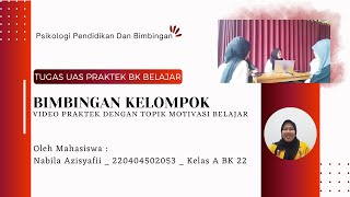 UAS PRAKTEK BK BELAJAR NABILA AZISYAFII 220404502053 KELAS A BK 2022 [upl. by Frodeen205]