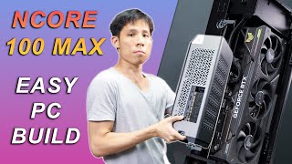 Almost a MASTERPIECE Cooler Master NCore 100 Max Build [upl. by Shellans]