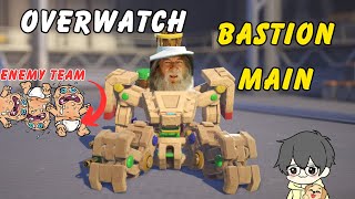 Best Bastion player in my house  Overwatch 2 [upl. by Ytsud]