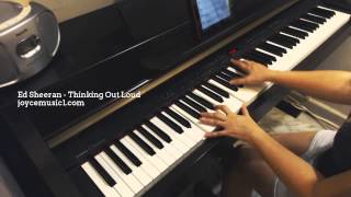 Ed Sheeran  Thinking Out Loud  Piano Cover and Sheets [upl. by Miuqaoj]