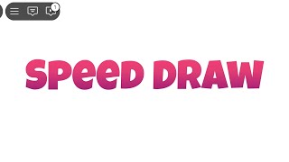 Speed Draw Roblox [upl. by Olumor]