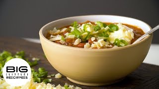 Busy Weeknight Bean Chili  Big Little Recipes [upl. by Esther]