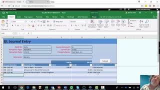 GP Template  GL Journals in Excel [upl. by Loren]