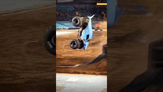 MIND BOBBLING BACKFLIP 🤯 🔥🚀 monsterjam monstertruck shorts reels Viral [upl. by Kendrah279]