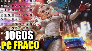 100 MELHORES JOGOS PARA PC FRACO SEM PLACA DE VÍDEO ESPECIAL [upl. by Iramaj853]