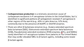 DifficulttoTreat Resistance Pseudomonas aeruginosa and Smaltophilia IDSA 2024 Treatment Guidance [upl. by Assital619]