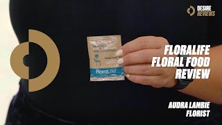 FloraLife Floral Food Review with Florist Audra Lambie [upl. by Wie]