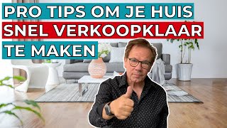 Je huis verkopen  Tips voor inrichting [upl. by Leonid]