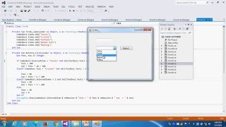 part21 combobox using vb net [upl. by Enihpesoj]