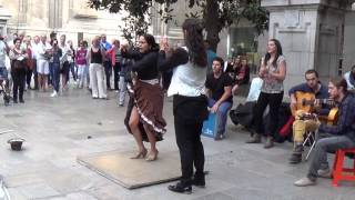 Flamenco dance 9 in Granada 2015 [upl. by Neyuh]