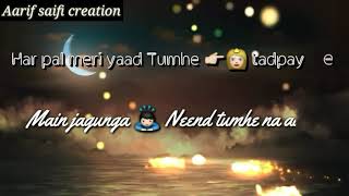 Har pal meri yaad tumhe tadpayegi status video song [upl. by Dorian]