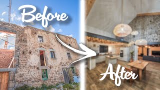 TIMELAPSE 3 YEARS RENOVATION OLD FARM 1820  TIMELAPSE RENOVATION CORPS DE FERME 1820 [upl. by Hareemas]