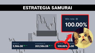 ESTRATEGIA SAMURAI  USDJPY  100 WINRATE  🤔🤑 ict smc trading [upl. by Trescha]