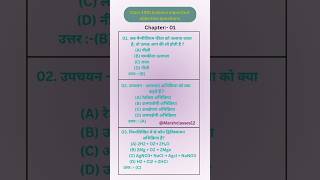 Class 10th science important objective questions chapter 1 class10science importantquestions [upl. by Alyssa455]