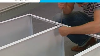 How to assemble Classic M metal shelving with screws by AR Shelving [upl. by Frasquito]