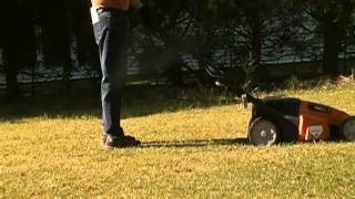 PushButton Starts a Worx Electric Mower [upl. by December]