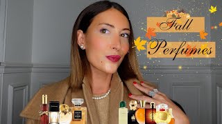 BEST FALL PERFUMES FOR WOMEN I WARM COZY amp SPICY I MOST TIMELESS amp ELEGANT [upl. by Nnaaihtnyc]