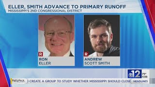 Eller Smith advance to primary runoff in Mississippi’s 2nd Congressional District [upl. by Amethyst]