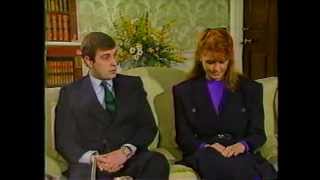 Prince Andrew and Sarah Ferguson profile amp interview 1986 [upl. by Sulecram]