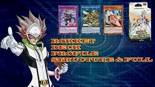 YGOPRO Rokket Deck Profile Structure Deck Rokket Revolt [upl. by Akemrehs]