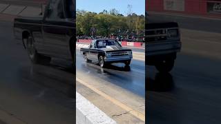 Steve Brinkley in his S10 with a great test pass racing truck dragrace [upl. by Adamec]