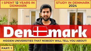 Study in Denmark 2024 Universities in Denmark Nobody Will Tell You  Study and Work in Denmark [upl. by Aisatsan]