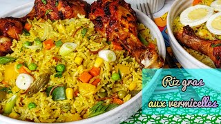 Riz Gras aux Vermicelles  Vermicelli rice [upl. by Dare]