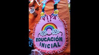 MANDIL DIA DE LA EDUCACION INICIAL [upl. by Felicidad908]