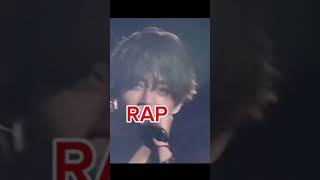 V deep voice rapping hits different 😎😎😎btsarmy kimtaehyung rap 💜💜🤟 [upl. by Nylia960]