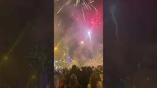 Fireworks 💥 Prague  2023 New Year’s Eve [upl. by Sender348]