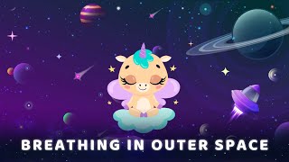 Guided Meditation for Kids  BREATHING IN OUTER SPACE  Mindfulness for Children [upl. by Baptlsta]