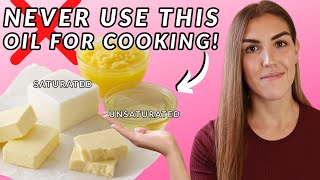 Saturated vs Unsaturated Fats BEST Oil For Cooking Healthy [upl. by Verras]