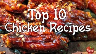 TOP 10 Best Chicken Recipes by AlmazanKitchen [upl. by Storfer]