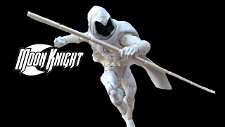 Marvel Legends Walgreens Exclusive Moon Knight Figure ReviewEspañol [upl. by Lamag]