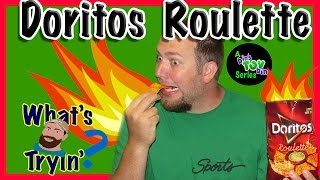 Doritos Roulette Challenge SPICY Chips My Tongue is on FIRE  Whats Ryan Tryin  Bins Toy Bin [upl. by Trinia]