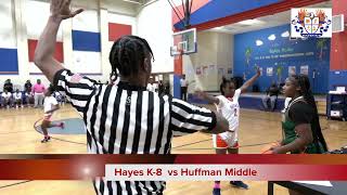 Hayes K8 Girls Basketball Game [upl. by Amihsat]