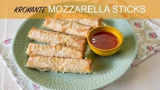 Mozzarella sticks uit de oven [upl. by Ttej]