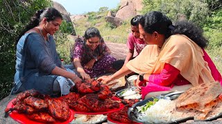 outdoor cooking  forest cooking  Village cooking  cooking in mountain BBQ chicken [upl. by Mathi277]