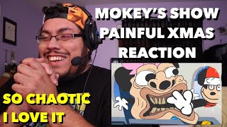 MOKEY’S SHOW PAINFUL CHRISTMAS REACTION [upl. by Nemajneb153]