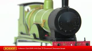 Hornby Collectors Club Special LSWR 440 Class T9 Drummond Decoration Sample [upl. by Ahsekim]