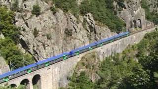 Le train touristique des Gorges de lAllier [upl. by Euqininod]