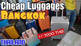 🇹🇭 Cheap Luggage bag suitcase Bangkok Thailand 1000 bath [upl. by Bartolome]