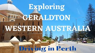 Driving in Perth  GERALDTON WESTERN AUSTRALIA [upl. by Eleanora]