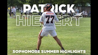 PATRICK HIEBERT  SOPHOMORE SUMMER HIGHLIGHTS  BRUNSWICK 25  TEAM 91 SHOCK 25 [upl. by Amati]