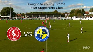 Frome Town vs Havant and Waterlooville Highlights [upl. by Juley627]