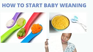 BABY WEANING HOW TO START BABY WEANING AT 6 MONTHS NUTRITIONIST ADVICE ON BABY WEANING [upl. by Stanislaus]