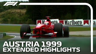 Extended Race Highlights  1999 Austrian Grand Prix [upl. by Yzeerb]