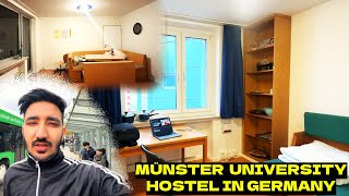 Student Hostel in Germany  Student dorm Tour  Accommodation Germany  Münster University Hostel [upl. by Mcmillan]