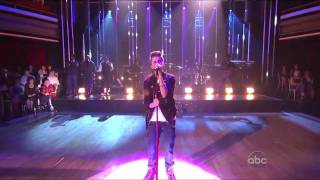 Justin Bieber ft Boyz 2 Men  Fa La La  LIVE  Dancing With The Stars  HD [upl. by Tatia]