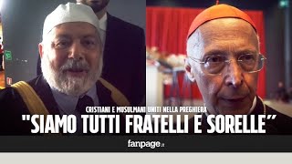 Crollo Genova cristiani e musulmani uniti nella preghiera ai funerali quotSiamo fratelli e sorellequot [upl. by Atteselrahc972]